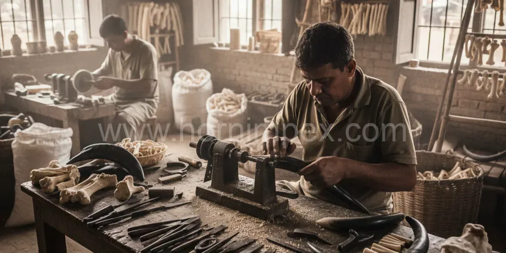 Manufacturing Techniques & Craftsmanship at HornImpex: From Raw Material to Masterpiece - First Image of blog