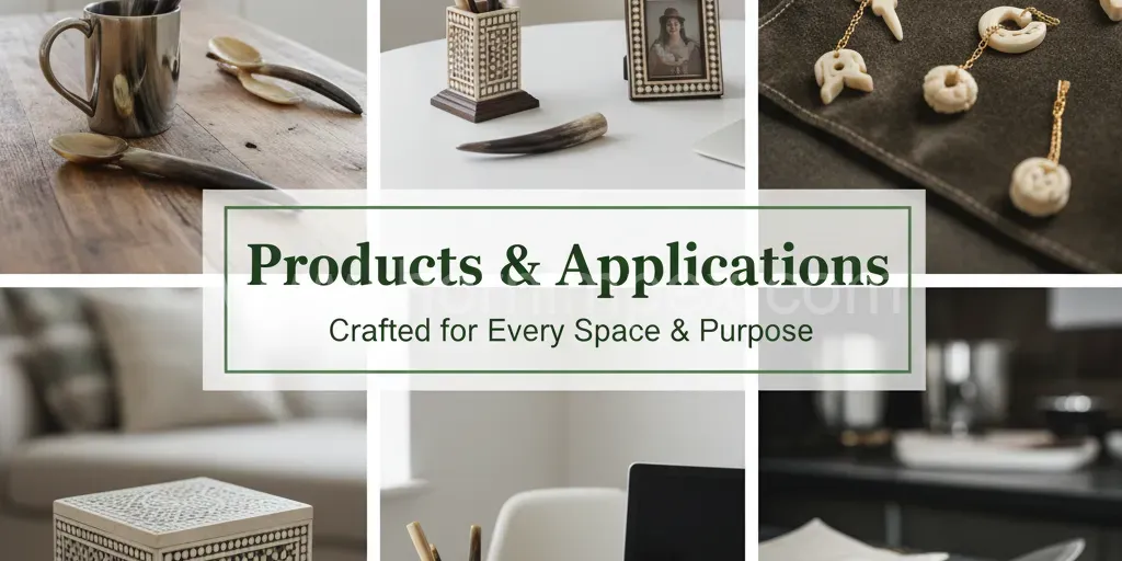 The Timeless Art of Horn & Bone Handicrafts: Products and Their Modern Applications - First Image of blog