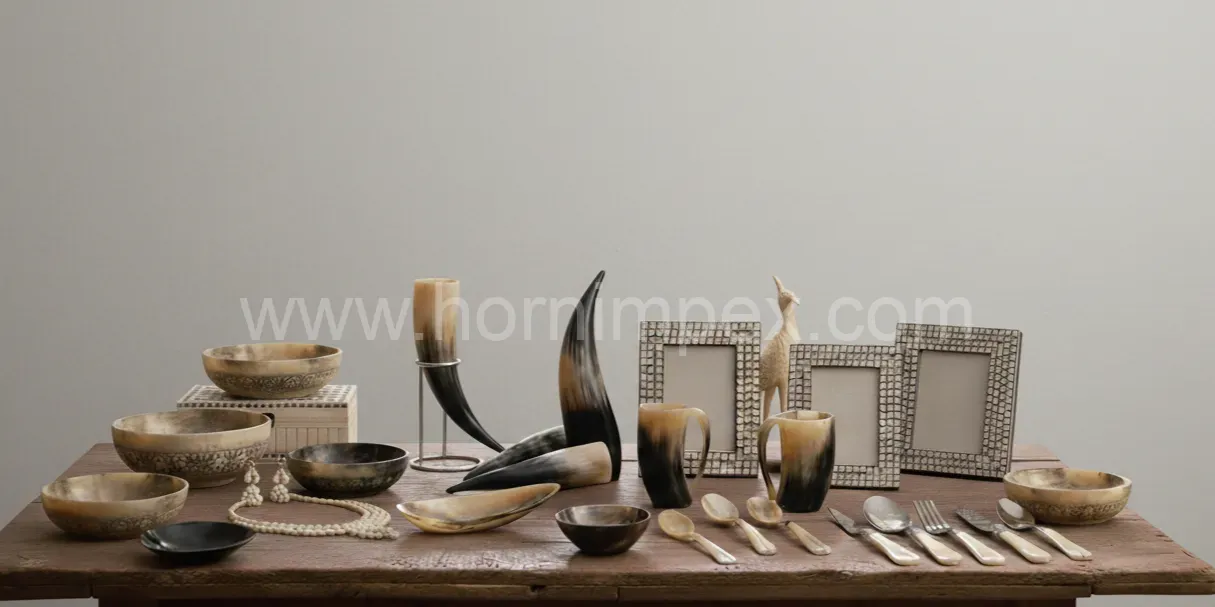 Elegance in Every Curve: Handcrafted Horn Products by Horn Impex – From Nature to Art - First Image of blog