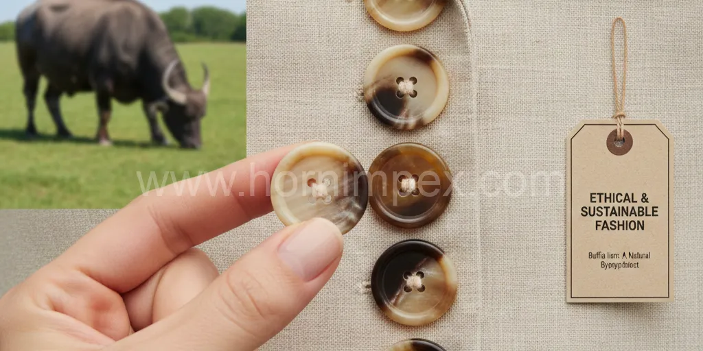 Why Are Buffalo Horn Buttons Considered Ethical and Sustainable in Fashion