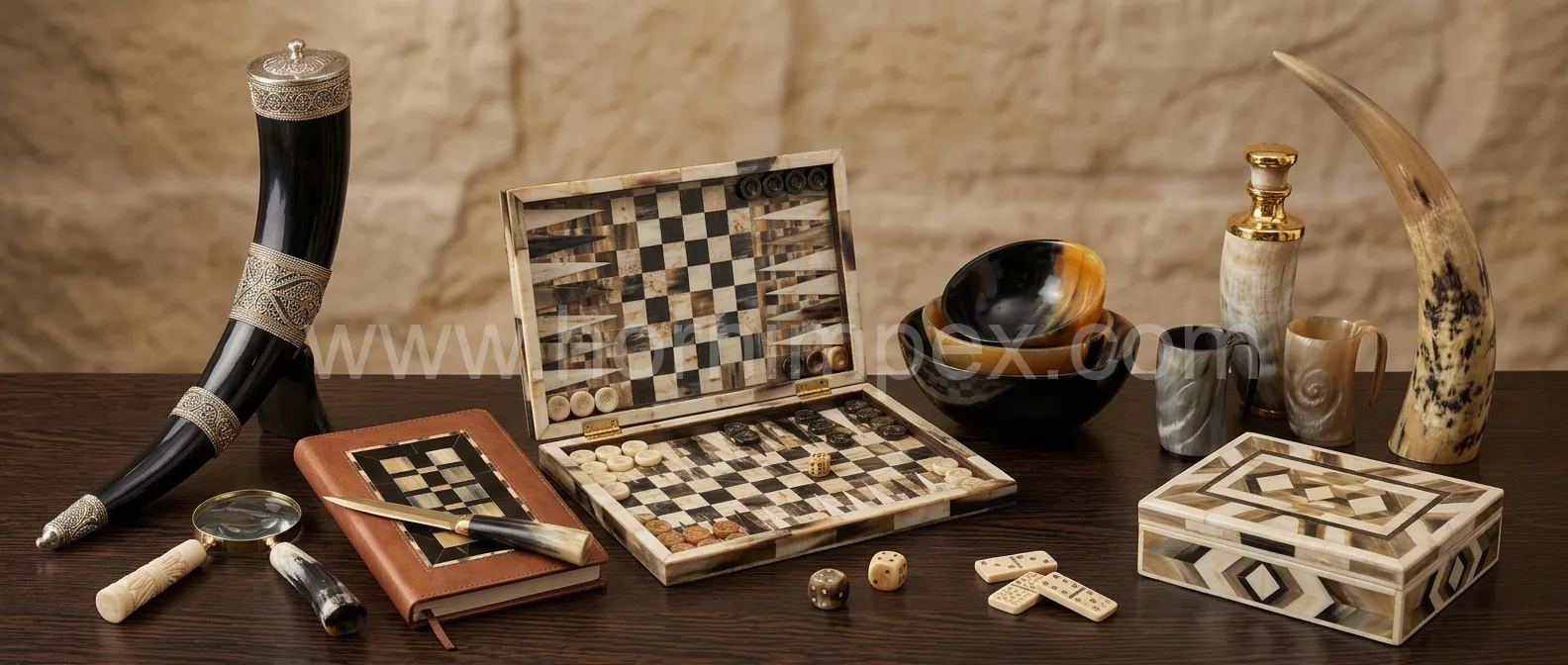 Premium handcrafted horn products manufacturer in India