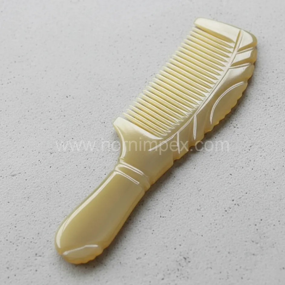 Handcrafted Buffalo Horn Hair Comb – Bulk Supply & Export from India - Buffalo Horn Combs - image 1
