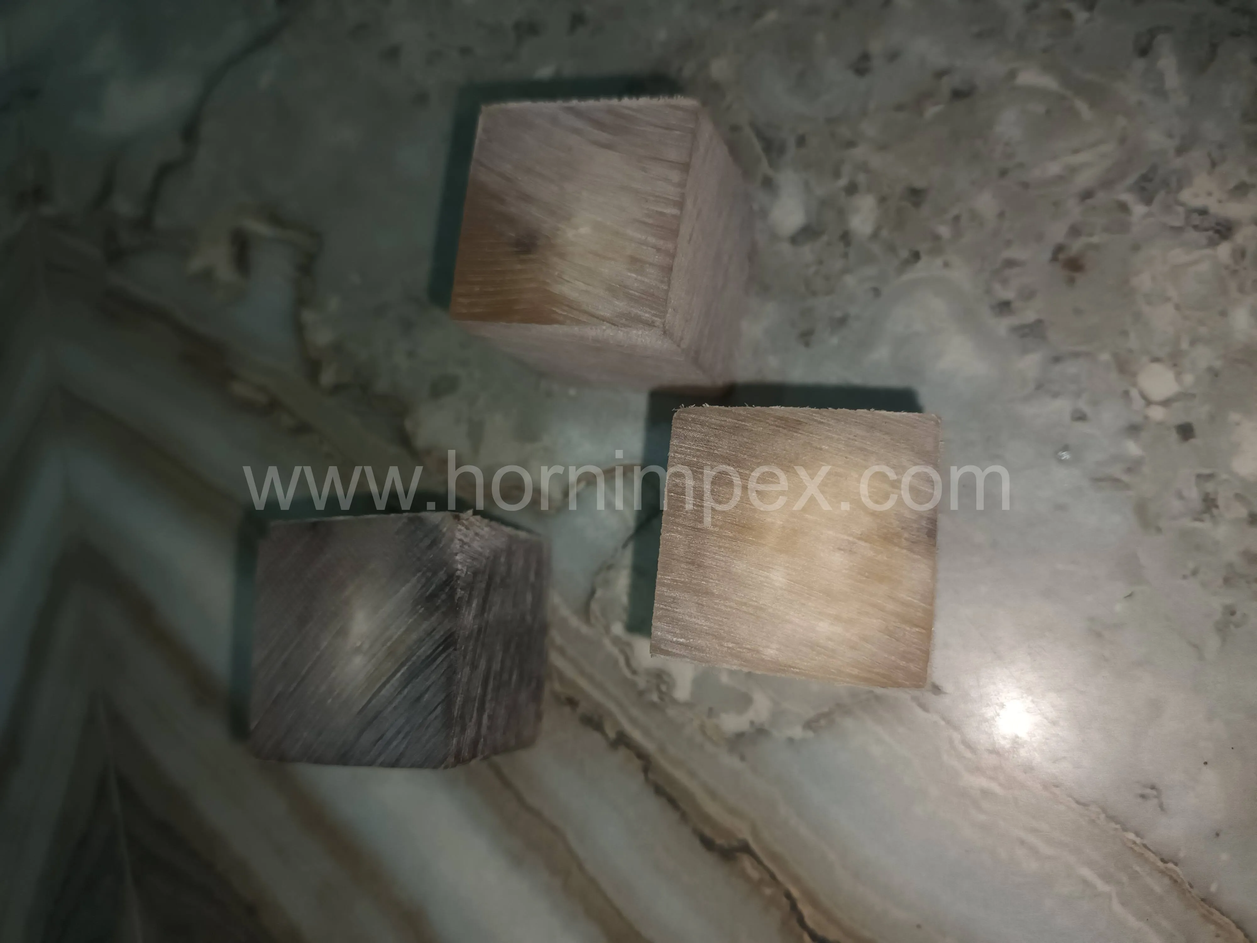 Natural Buffalo Horn Squares With Light Color – Bulk Supply & Export from India - Buffalo Horn Blocks - image 2