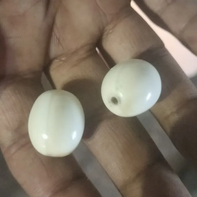 Buffalo Bone Beads With Simple & Normal Design – Bulk Supply & Export from India - Buffalo Horn & Bone Beads  - image 1