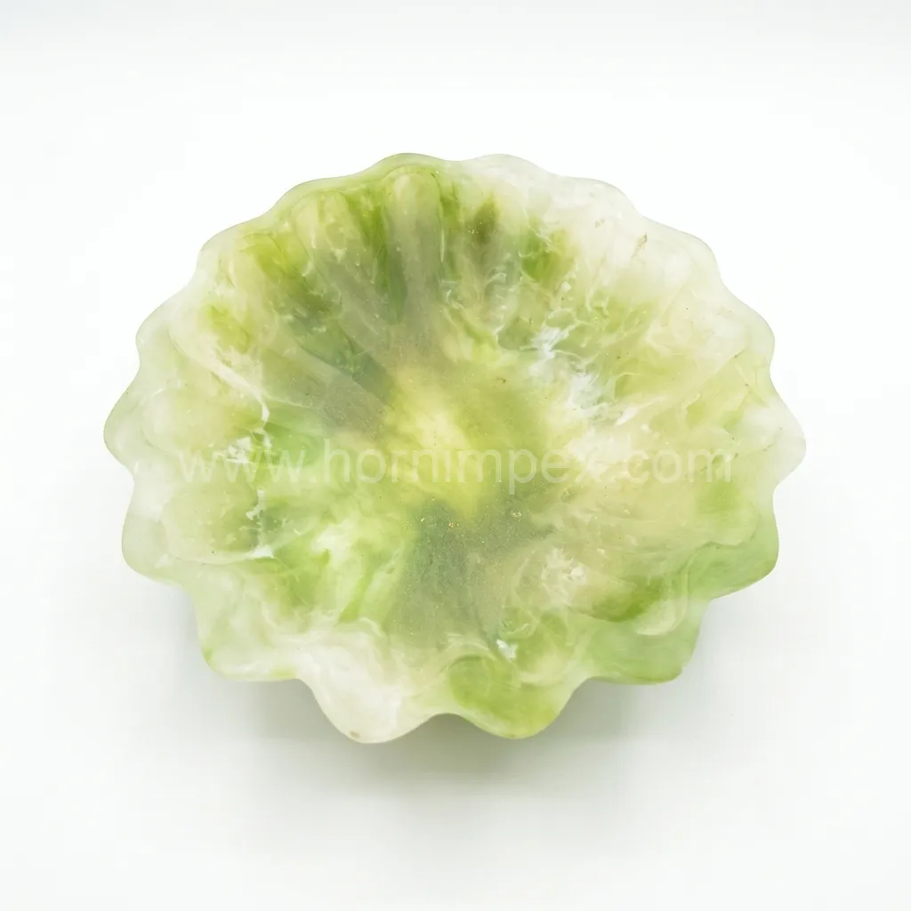 Elegant Resin Serving Trays for Food Presentation – Bulk Supply & Export from India - Other Resin Trays & Servers Made From MDF - image 1