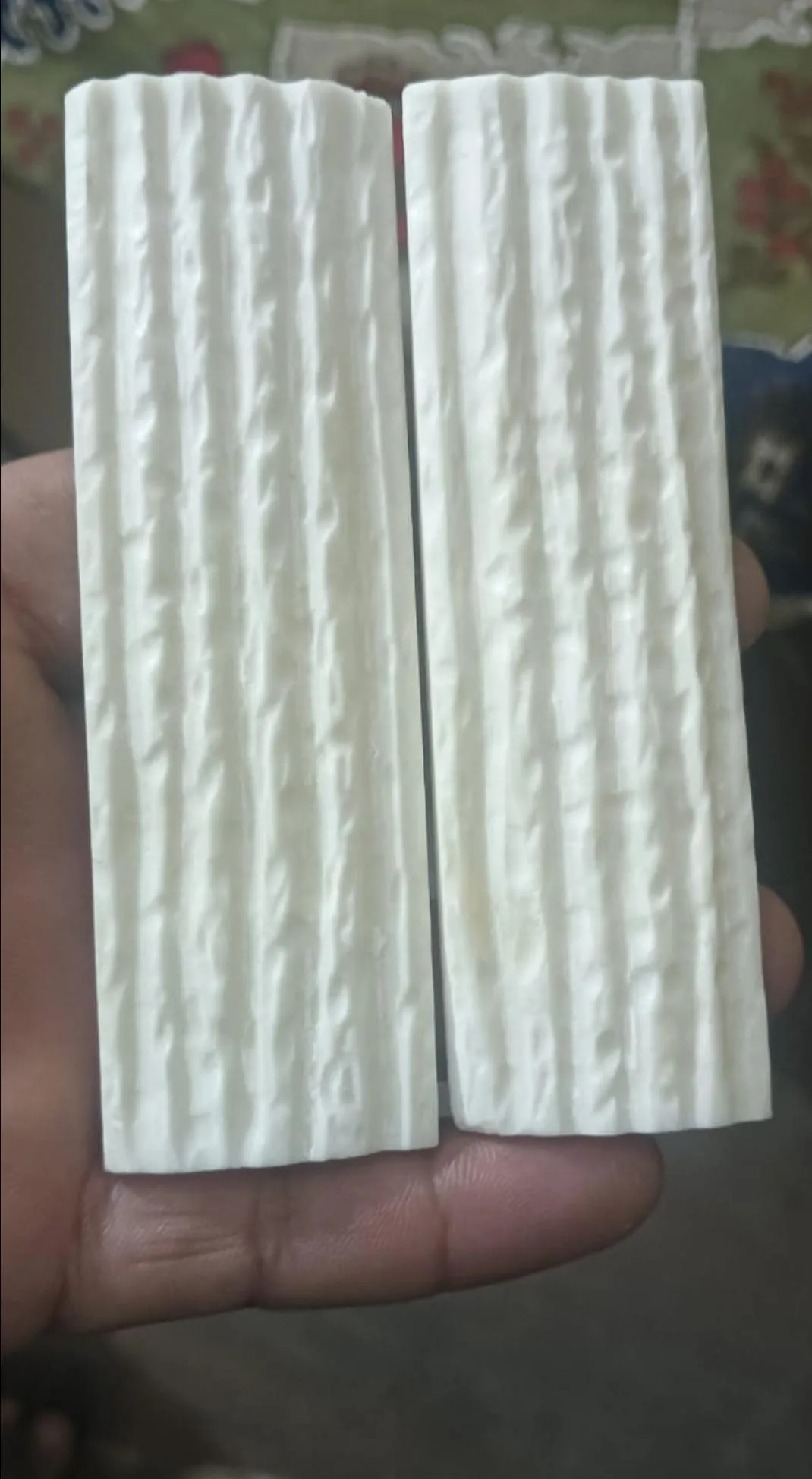 Premium Buffalo Bone Knife Handles With Unique Carving – Bulk Supply & Export from India - Buffalo Bone Handles - image 1