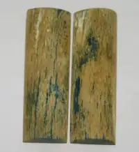 Authentic Buffalo Bone Handles for Custom Knives & Crafts – Bulk Supply & Export from India - Front View