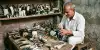 Handmade buffalo horn and bone handicrafts collection including jewelry and home decor items