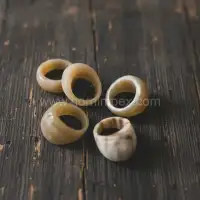 Buffalo Horn Rings – Wholesale, Handmade & Eco-Friendly Export-Quality Jewelry - Front View