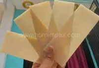 Buffalo Horn Scale – Light Transparent | Indian Manufacturer & Export Supplier - Front View