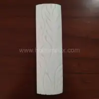 Carved Bone Knife Handle Scales – Handmade Blanks from India - Front View