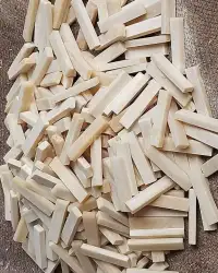 Buffalo Bone Scale Raw Material – Wholesale Supplier & Exporter India - Front View