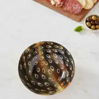 Buffalo Horn Bowl – Handcrafted & Eco-Friendly for Wholesale Buyers - Second View