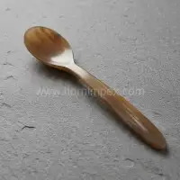 Horn Spoon – Handmade Buffalo Horn Kitchen & Serving Utensil - Second View