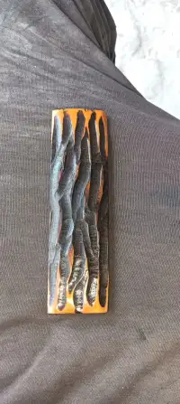 Polished Buffalo Bone Handles for Handmade Knives – Bulk Supply & Export from India - Front View