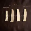 Handcrafted buffalo bone handles with intricate carvings for furniture cabinets cutlery and decorative use eco-friendly natural material