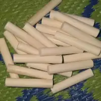 Premium Buffalo Bone Rolls for Artistic Crafting – Bulk Supply & Export from India - Front View