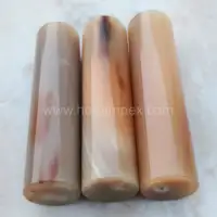 Premium Natural Buffalo Horn Rolls & Rods for Crafts - Front View