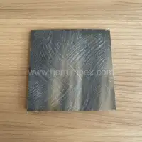 Smoky Grey Buffalo Horn Sheet – Handmade Polished Plate for Knife Handle & Craft Material - Second View